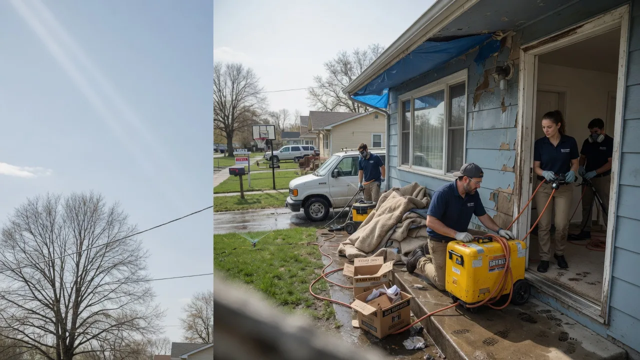 Basement Flood Cleanup in Williamsburg, IN near me